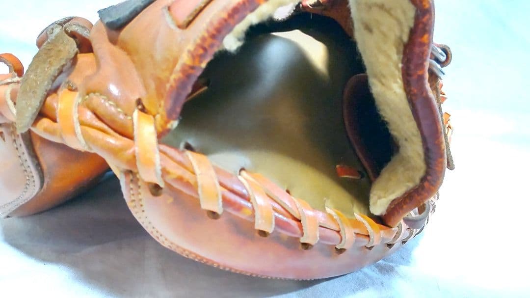 ミズノ 硬式 キャッチャーミット グローブ 野球 グラブ ビンテージ ワールドウ