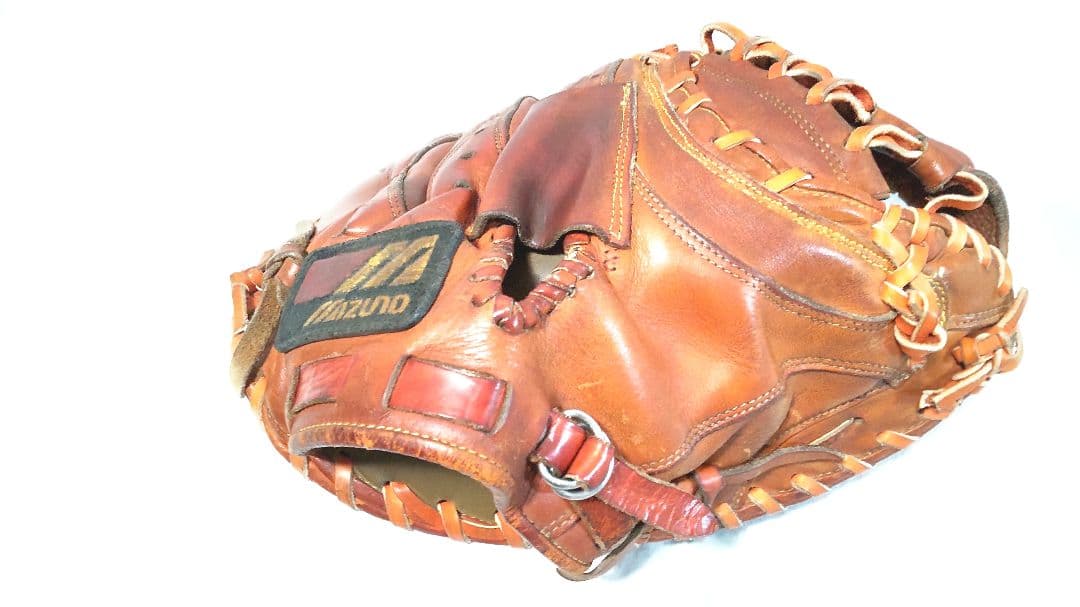 ミズノ 硬式 キャッチャーミット グローブ 野球 グラブ ビンテージ ワールドウ