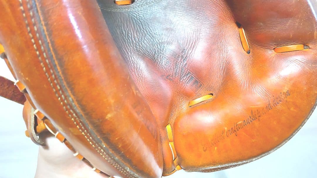 ミズノ 硬式 キャッチャーミット グローブ 野球 グラブ ビンテージ ワールドウ