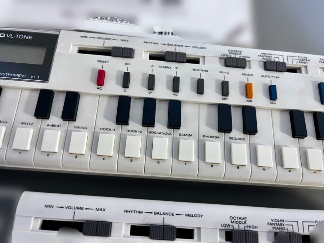 CASIO VL-TONE VL-1・2種類・カシオ・カシオトーン・キーボード