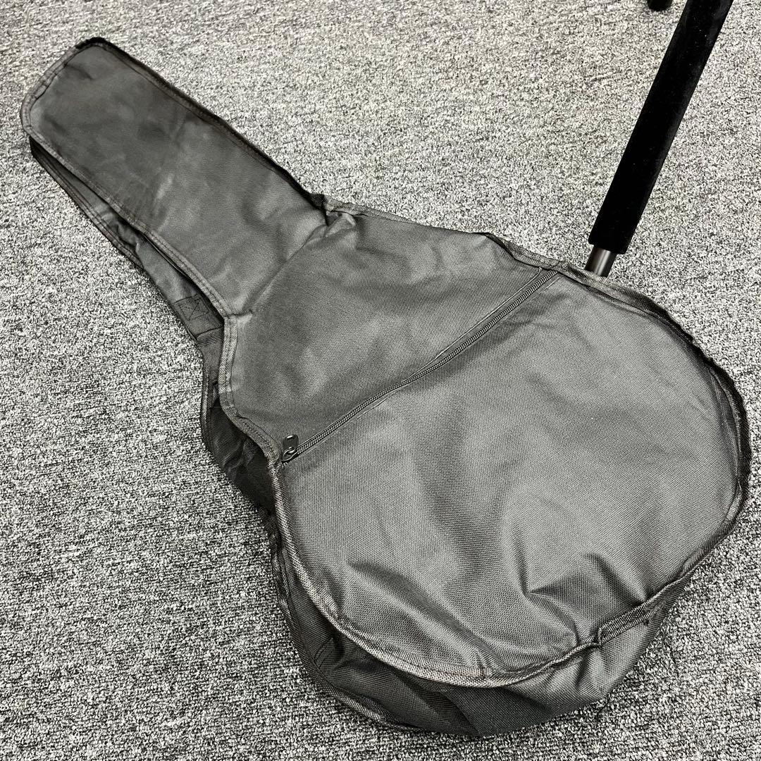 【11131】【新品】 ヘッドレスギター汎用ケース付 ブルー✕ナチュラル