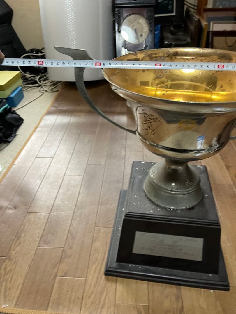 競艇　今村豊選手サイン入り優勝トロフィー