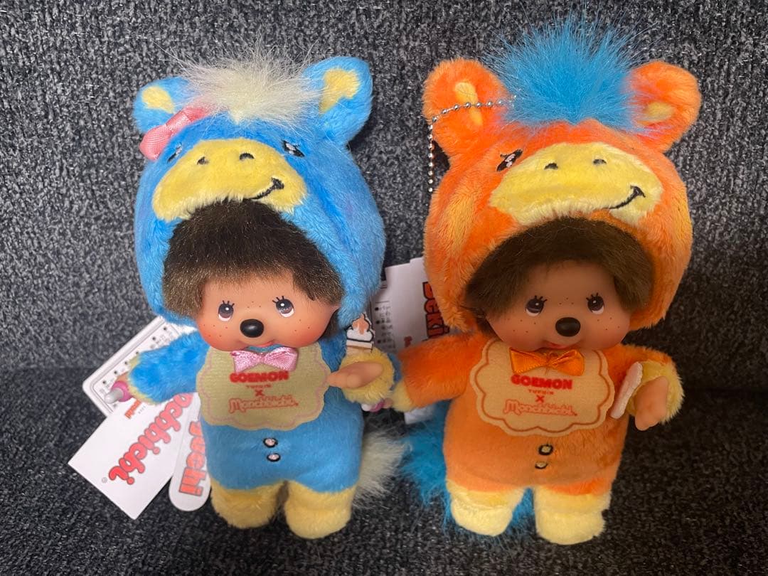 【湯布院限定】GOEMON モンチッチ 馬シリーズ 2体セット【新品】