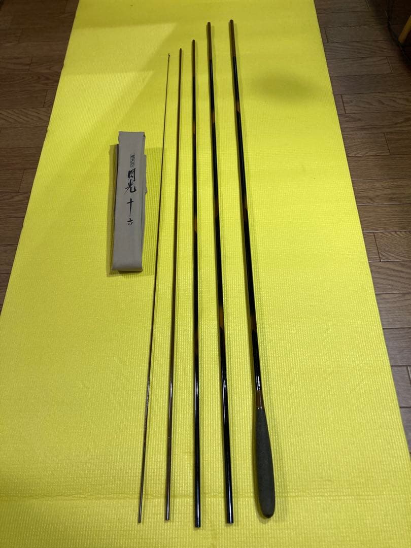 ヘラ竿シマノ飛天弓 閃光16尺 ロッド へら 中古