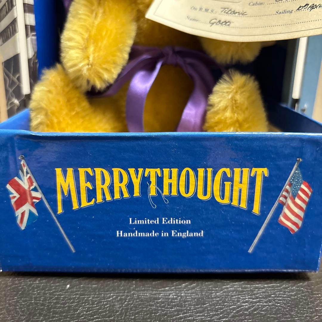 ぬいぐるみ Merrythought Titanic Bear