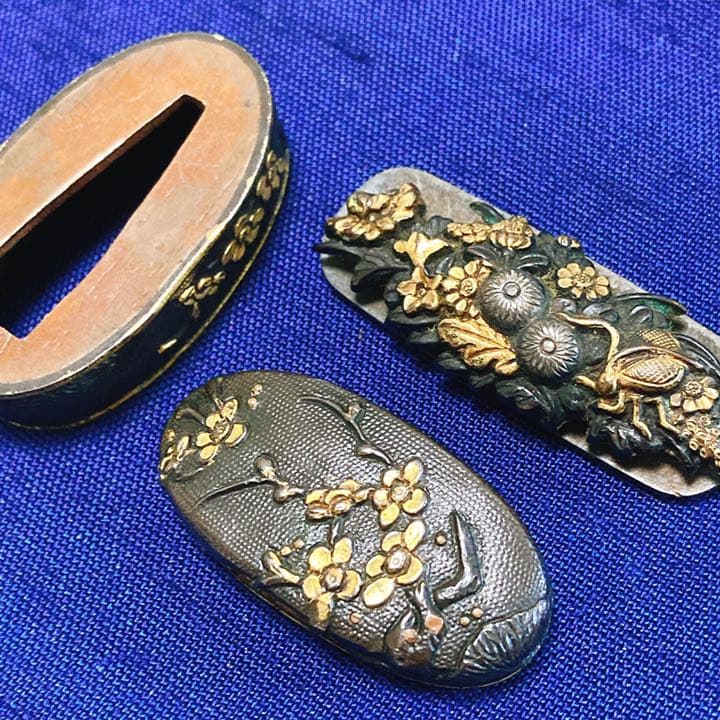鍔　日本刀　縁頭　武具　刀　コレクション　江戸