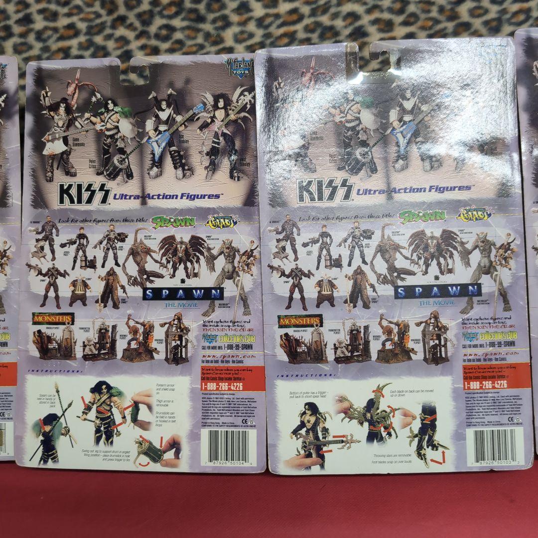 KISS アクションフィギュア 4体セット