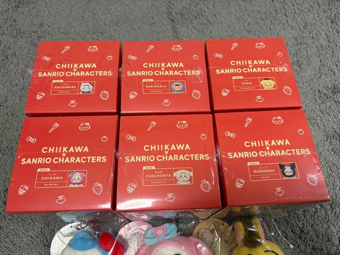 ちいかわ×サンリオコラボ13点コンプセット
