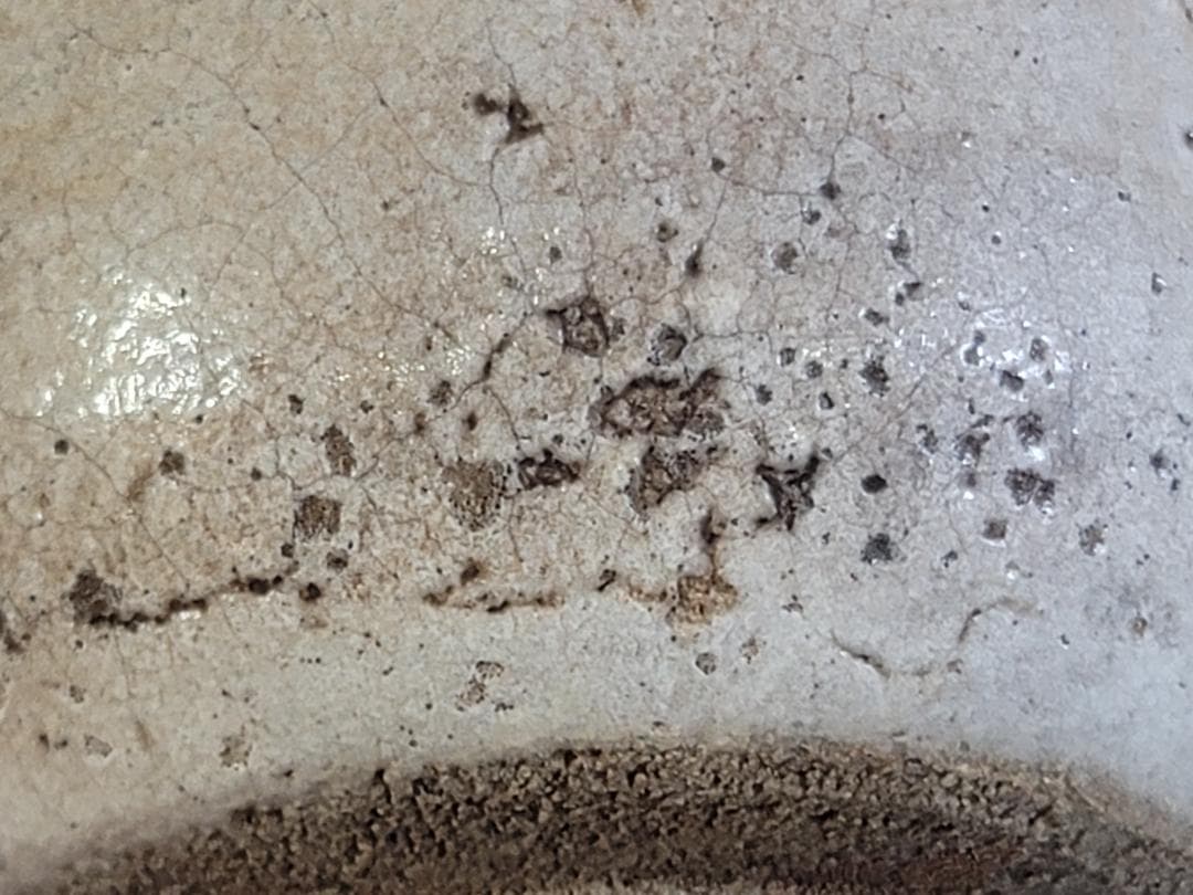 茶道具 古唐津 銘 雪の下 古美術 DT414