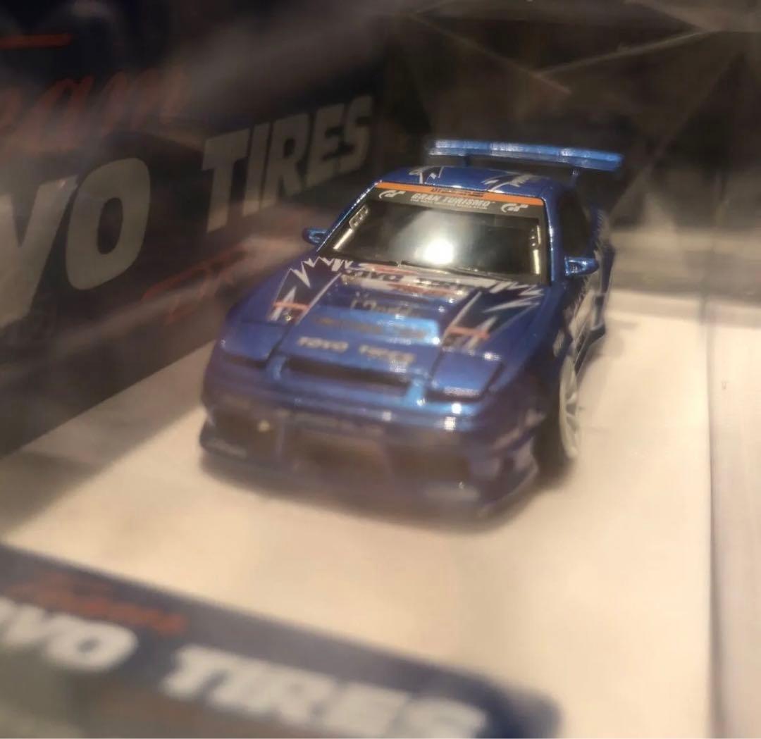 ミニカー Toyo Tires 180SX micro turbo 1/64