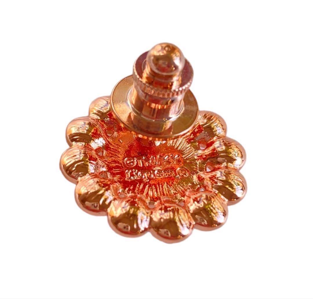 カイカイキキ 村上隆 フラワーピンズ ピンクxホワイト ピンバッジ ブローチ