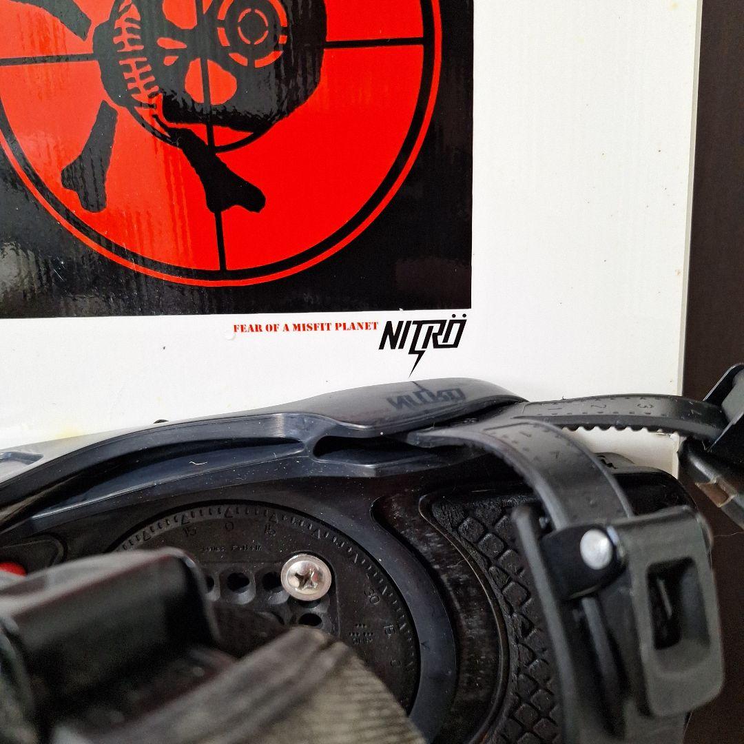 スノーボードセット　ナイトロ152.５センチ　フローファイブSEハイブリッドM