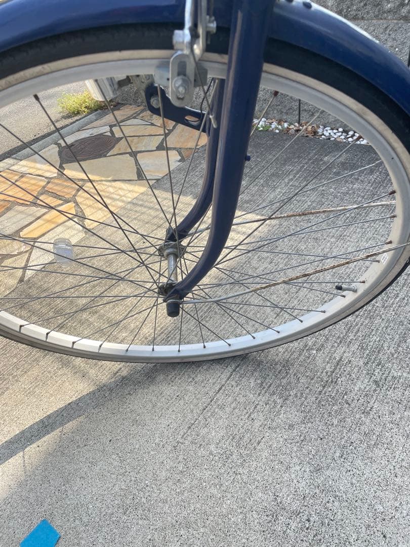 引き取り！発送不可　神奈川県茅ヶ崎市　あさひ自転車27インチ　シティサイクル