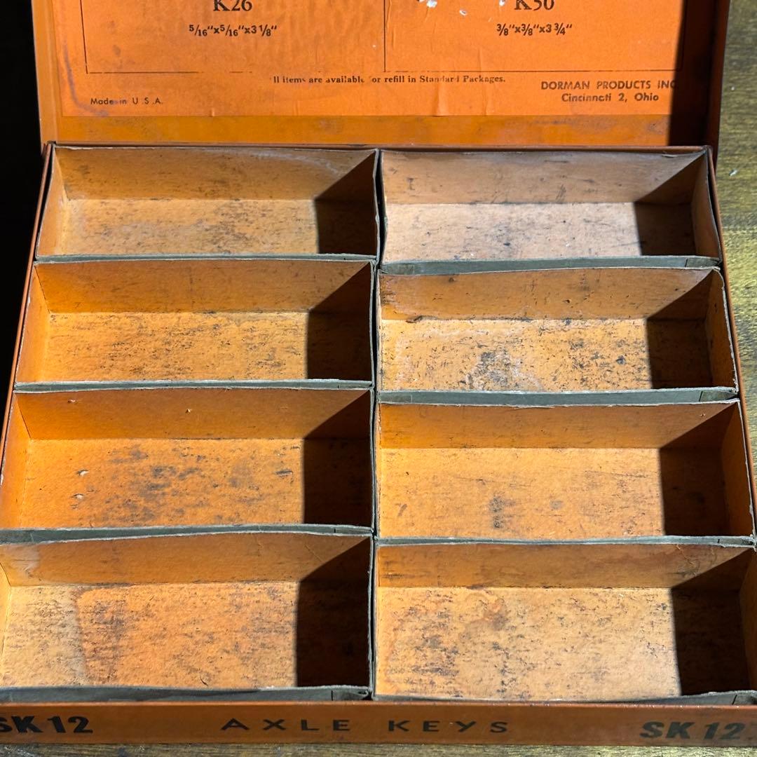 USA VINTAGE DORMAN メタルパーツケース　1950-60s