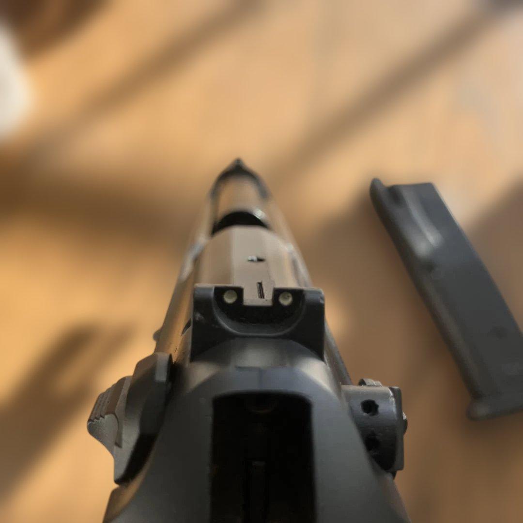 イ*0様 ウエスタンアームズベレッタ M92 FSパーフェクト限定スチールブラッ