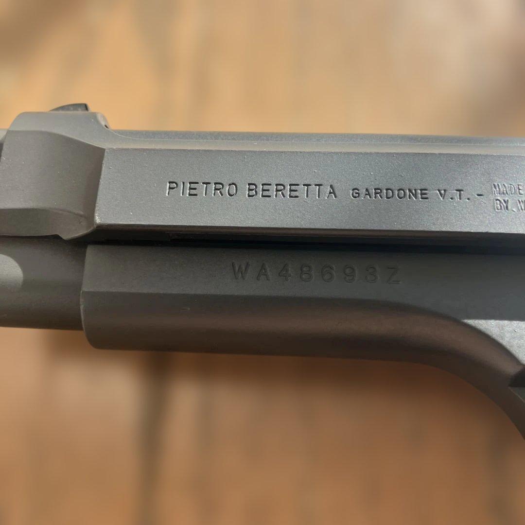 イ*0様 ウエスタンアームズベレッタ M92 FSパーフェクト限定スチールブラッ