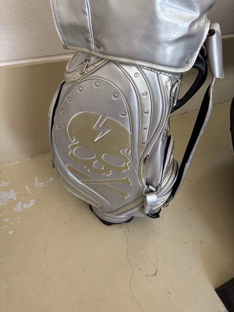 ダンスウィズドラゴンDance With Dragonシルバー キャディバッグ