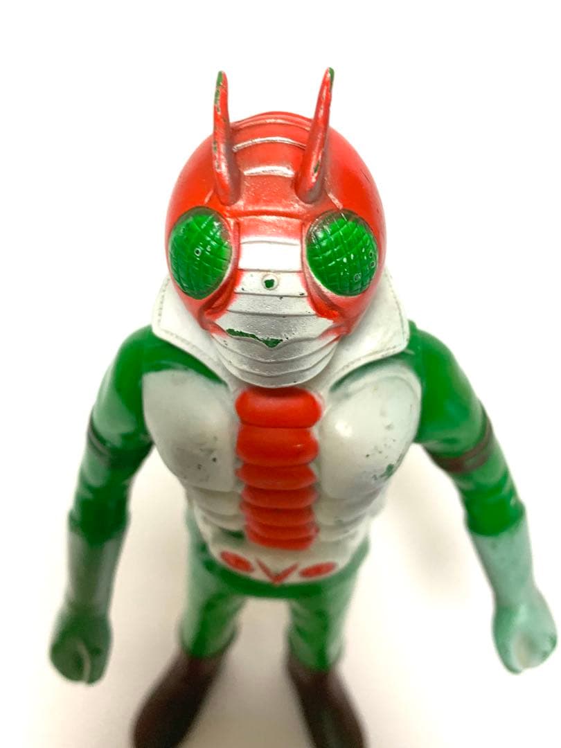 ポピー 仮面ライダーv3ソフビ ミドルサイズ 17㌢（旧バンダイ タカトク