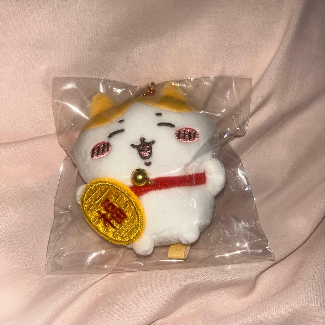 ちいかわ 招福 ハチワレマスコット 招き猫 ぬいぐるみ ハチワレ マスコット
