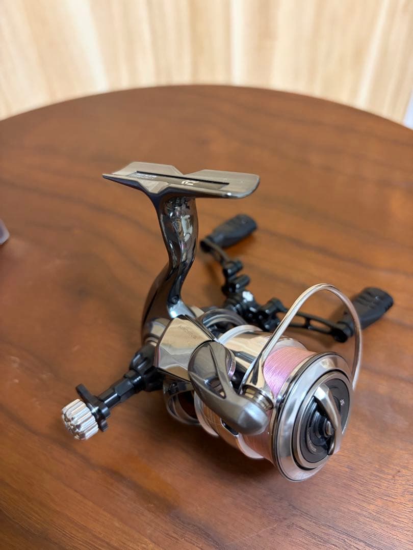 34 ゼログラマルチ　ブラック　ダイワ用　ダブルハンドル　リールは付属しません。