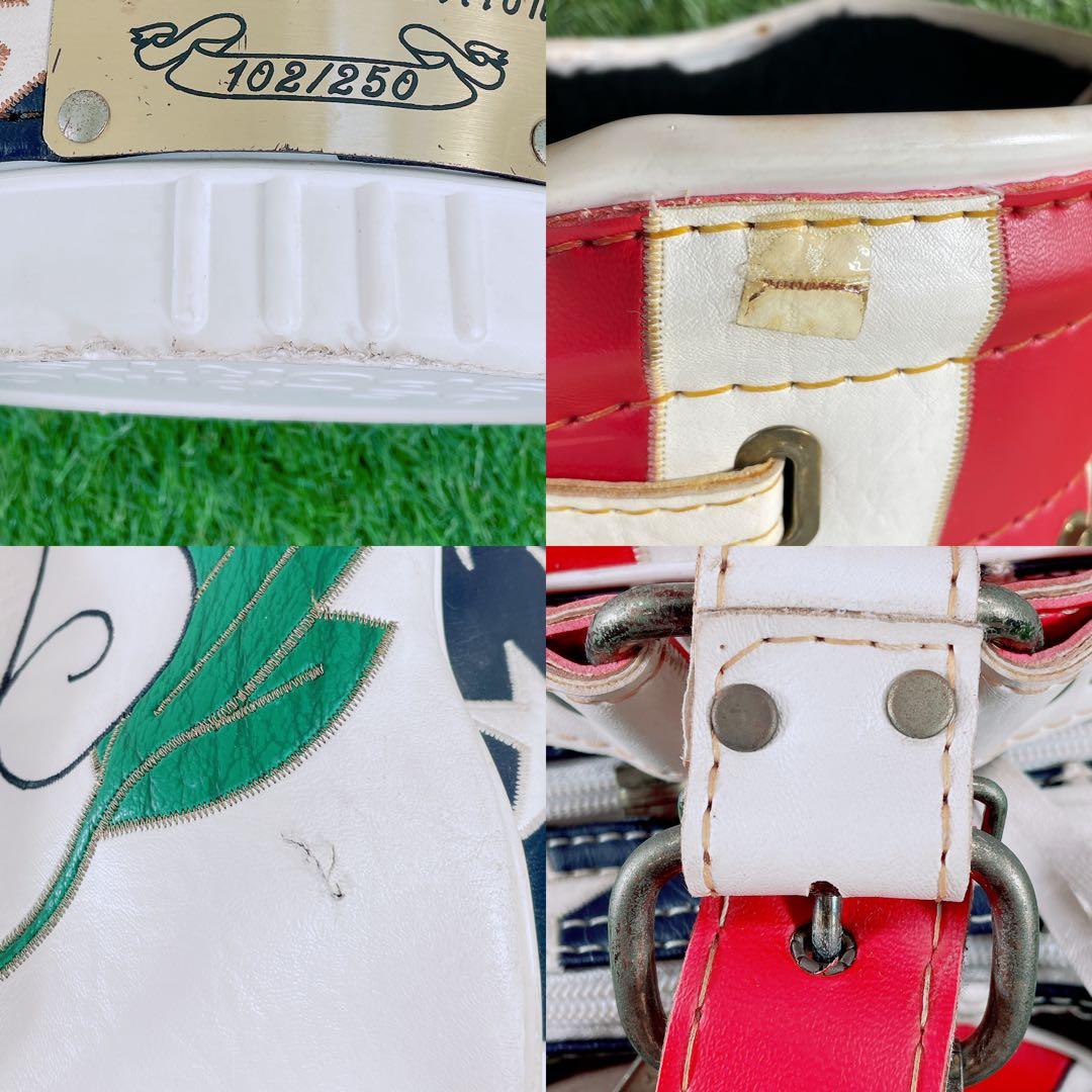 ゴルフ　6口　キャディバッグ　ベルディングスポーツ　星条旗　N1930