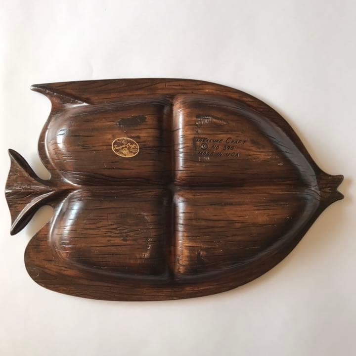 大皿 トレジャークラフト ヴィンテージ 熱帯魚 プレート 希少