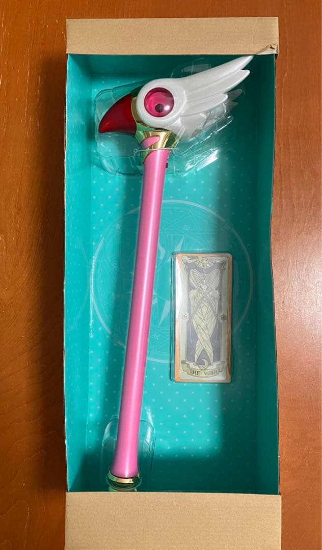 【新品】【未使用】カードキャプターさくら 「封印の杖＆クロウカード」