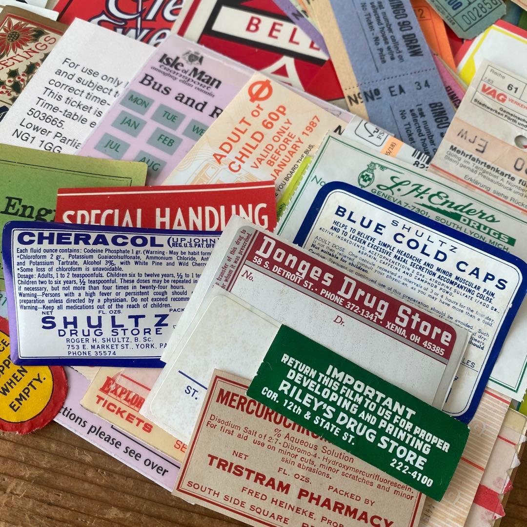 【227】 ヴィンテージ 紙ものセット 送料込み✩