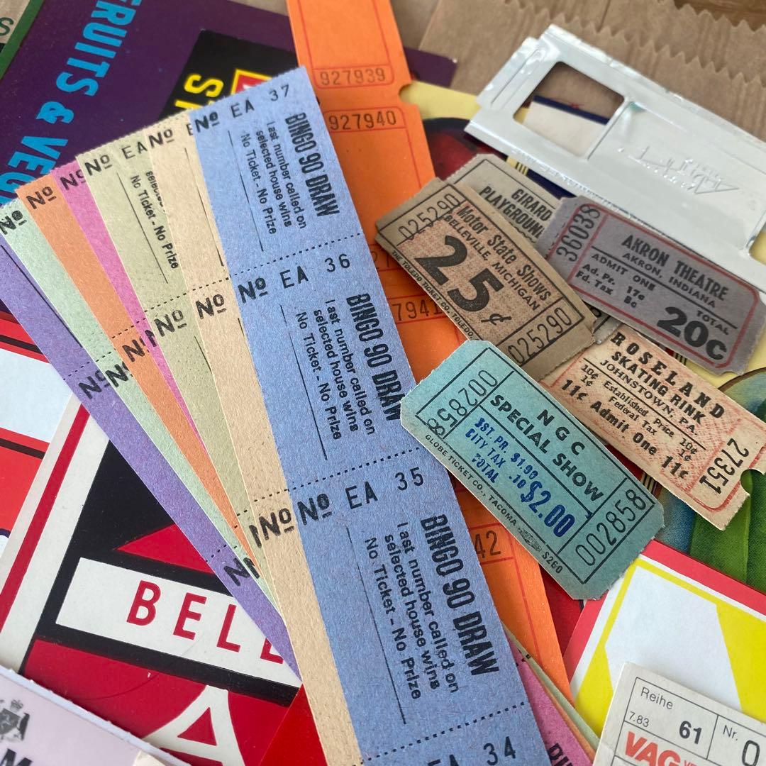 【227】 ヴィンテージ 紙ものセット 送料込み✩