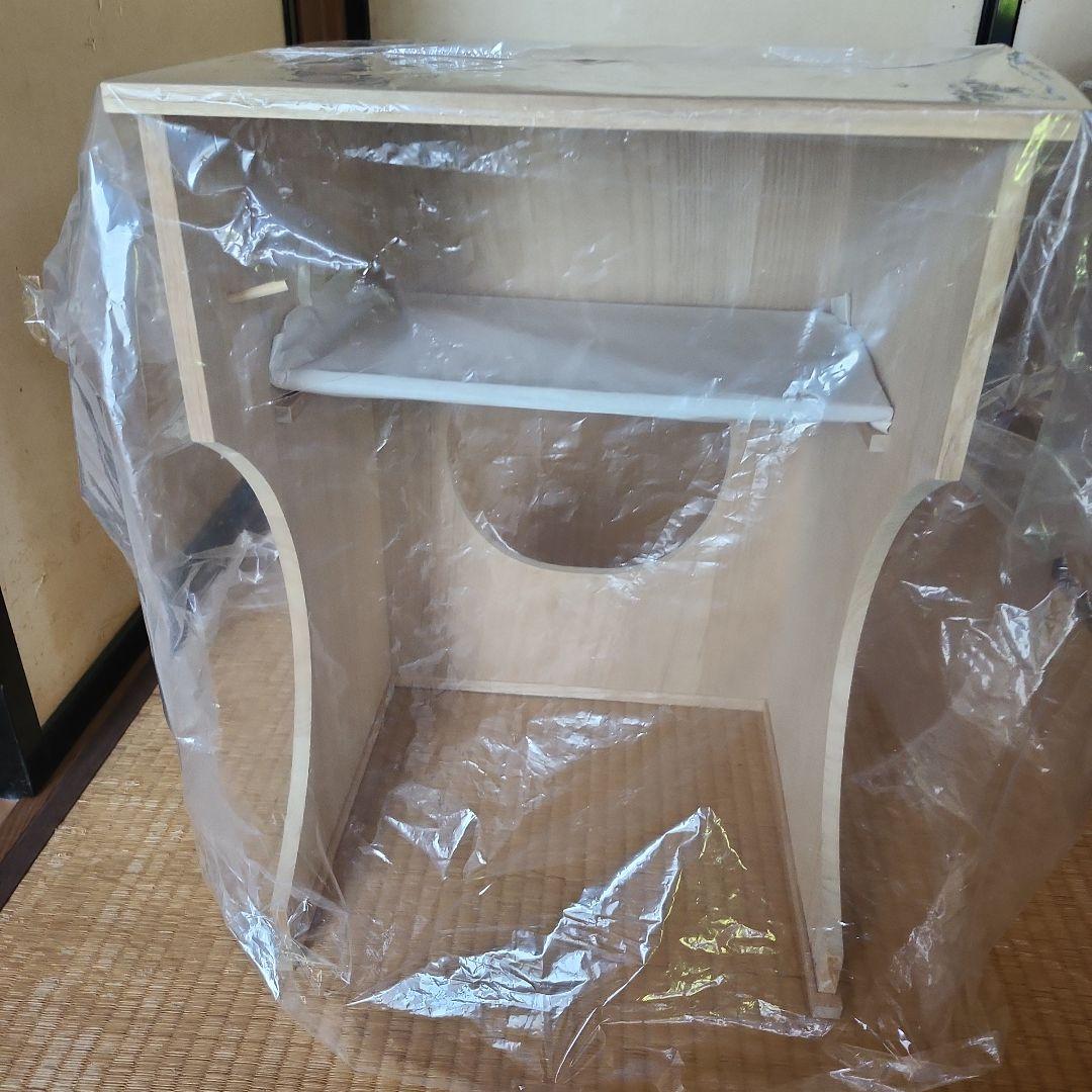 茶道具　抱清棚　桐　新品