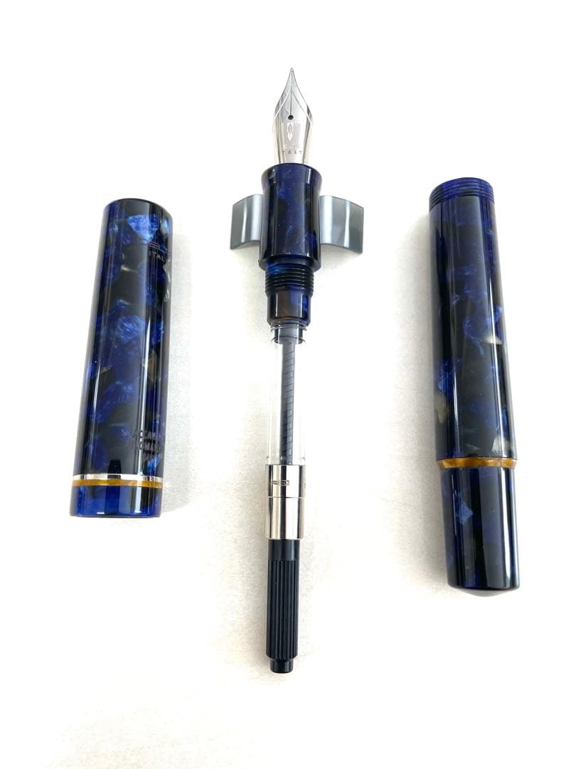 【週末値下中】デルタ万年筆 スパッカナポリ パラッツォ フィロマリーノ<EF字>