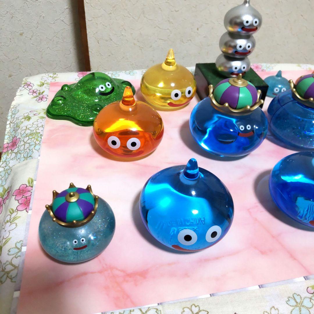 キングスライム、キングスライムキラキラフィギュア、 他 各種スライム13個