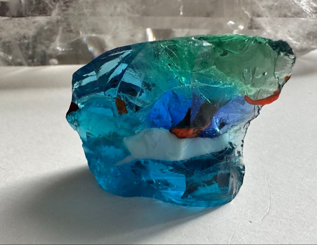 1点物シエラネバダ産アンダラクリスタル　マルチカラーレムリア高次元ヒーリング瞑想