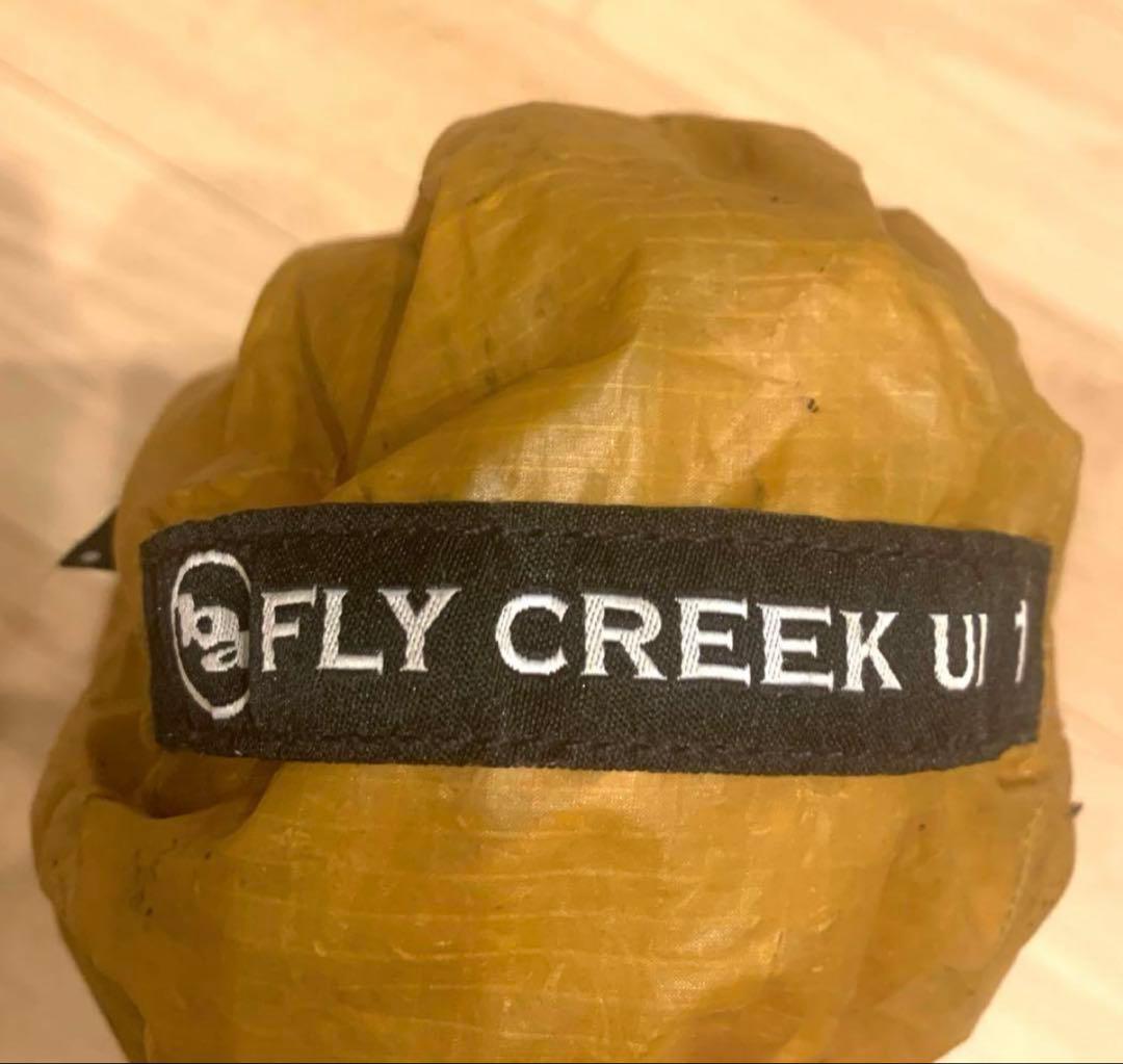 超軽量！ビッグアグネス フライクリークUL1 ソロ山岳テント　ウルトラライト