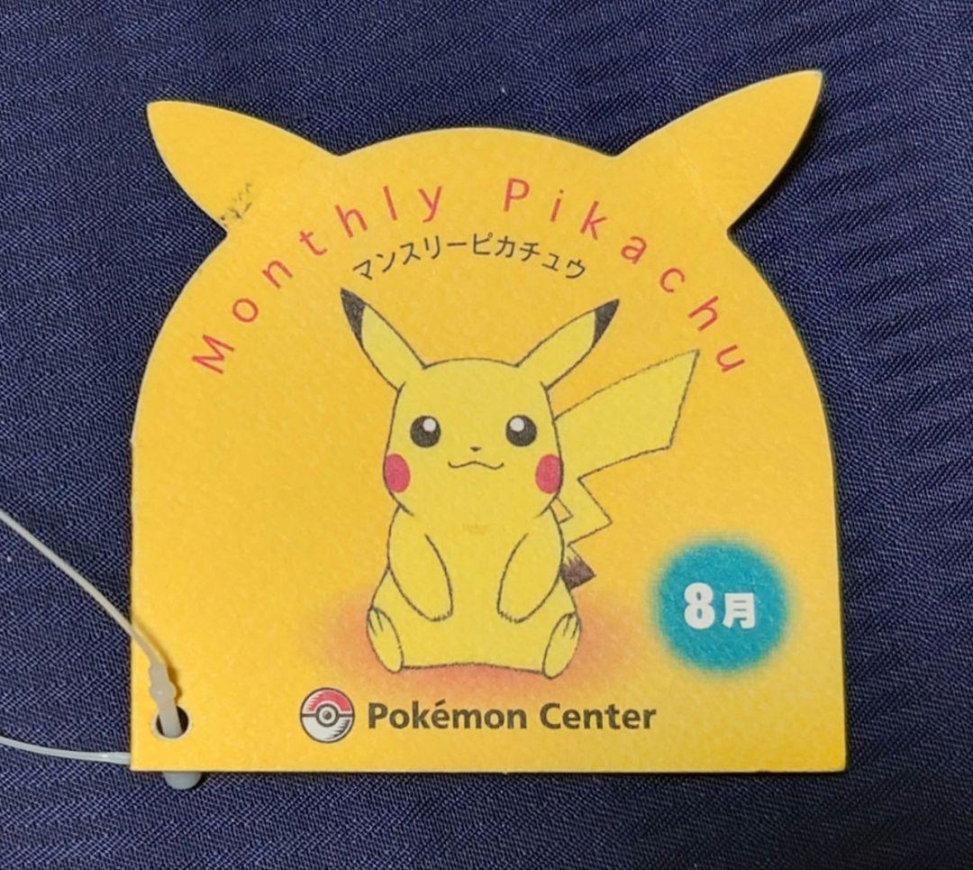 【タグ付き】ポケモンセンター マンスリー ピカチュウ ぬいぐるみ
