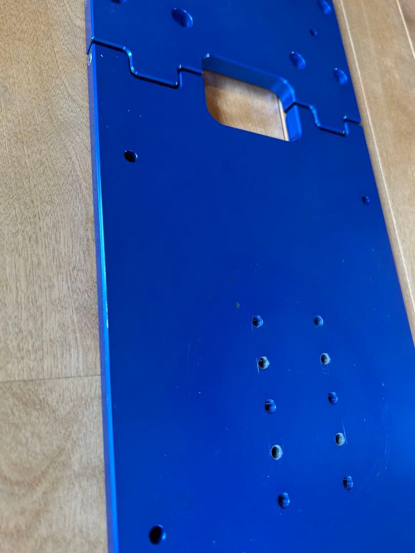 ALC スノーボードプレート 青