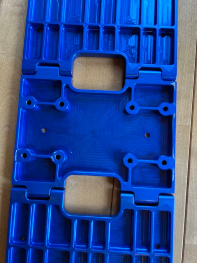 ALC スノーボードプレート 青