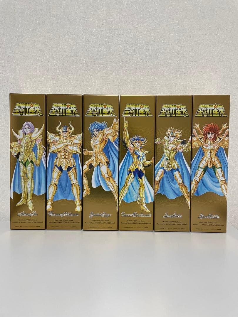 長濱蒸溜所 聖闘士星矢　ゴールドセイント　ウイスキー12本SET 単品売り不可