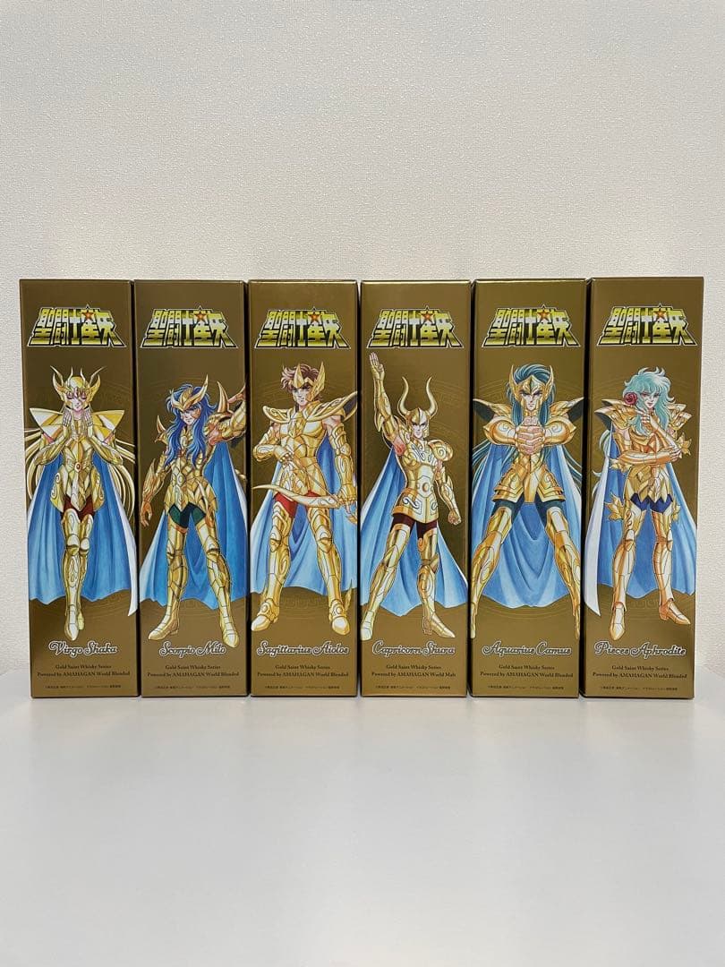 長濱蒸溜所 聖闘士星矢　ゴールドセイント　ウイスキー12本SET 単品売り不可