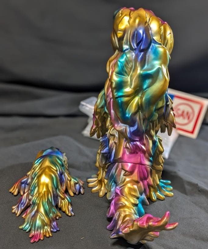 ヘドラ＋水中期（マルサン）モンスターズラボ限定ソフビフィギュア２体セット