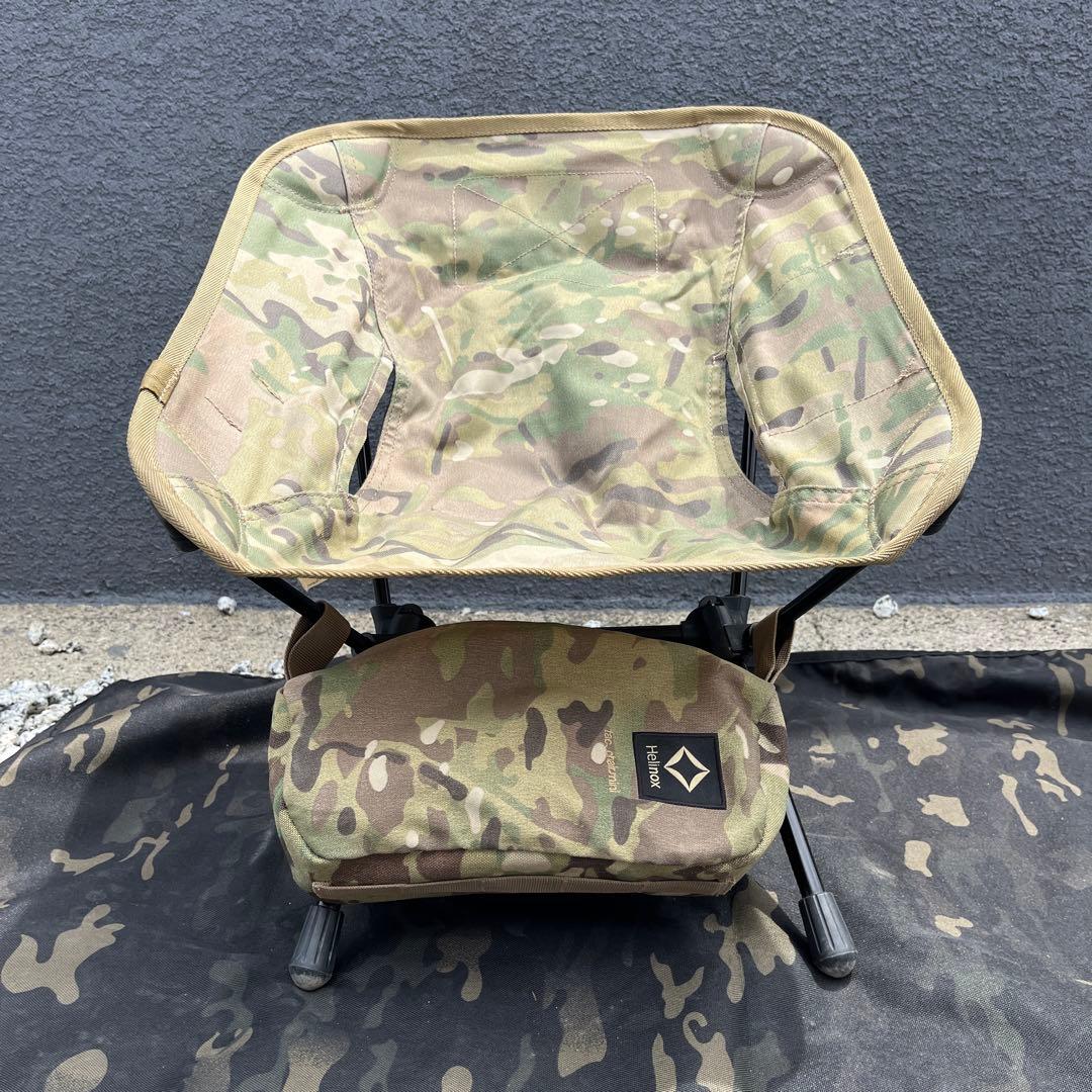 (Helinox)ヘリノックス　タクティカルチェア　マルチカモ　ファミリーセット