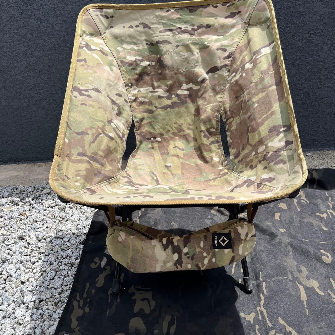 (Helinox)ヘリノックス　タクティカルチェア　マルチカモ　ファミリーセット