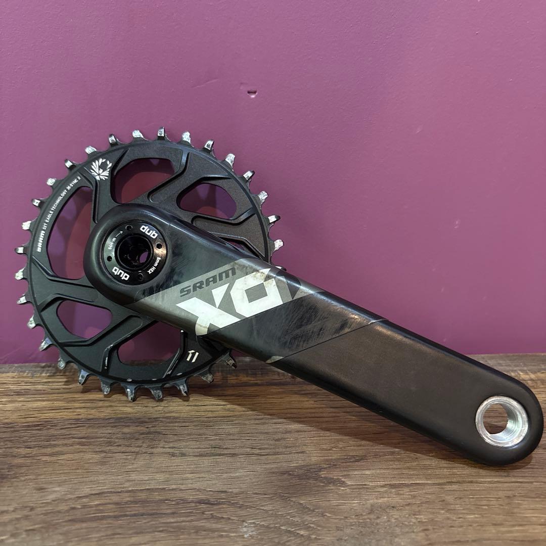SRAM XO1 カーボンクランク MTB dub BOOST 170mm32t