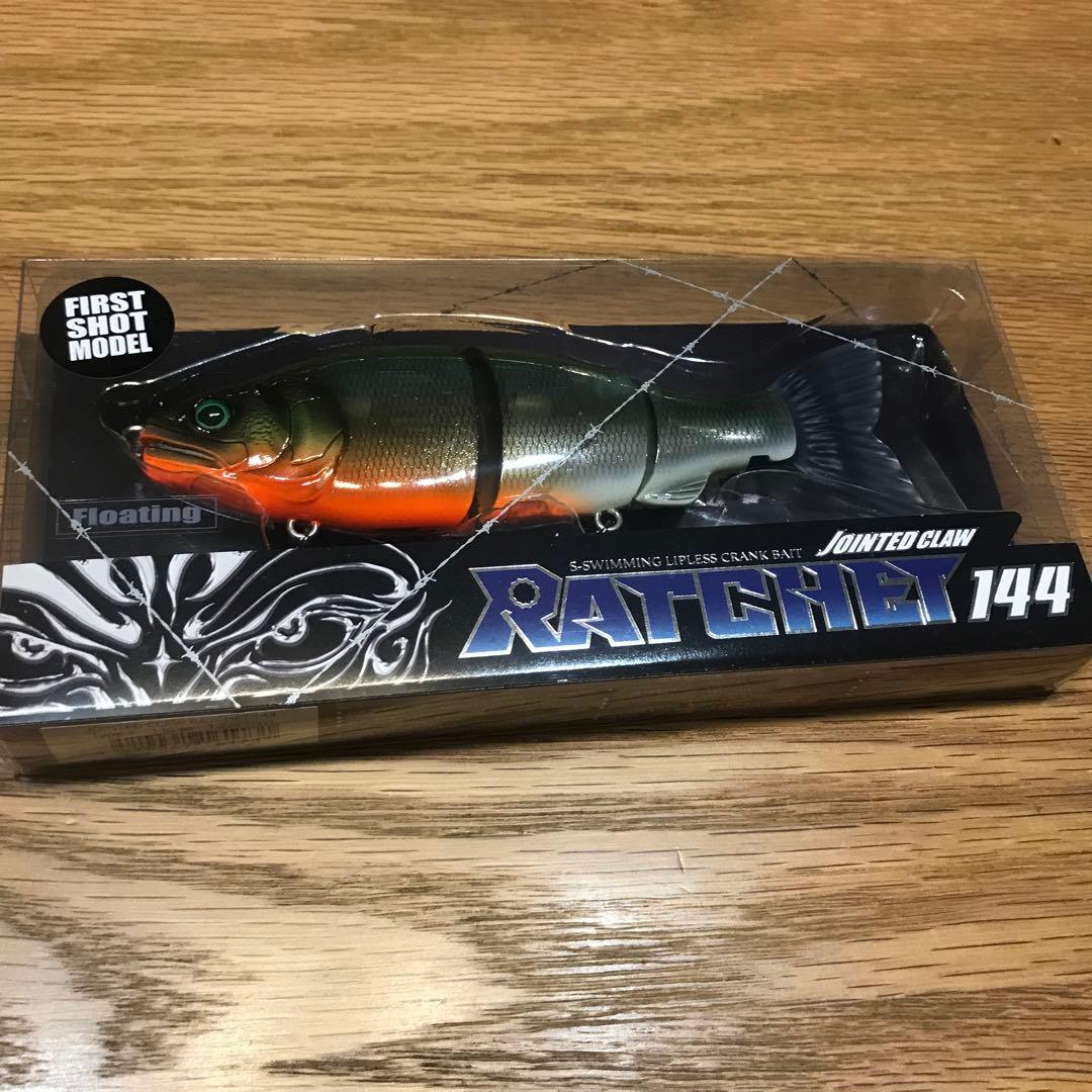 ガンクラフト　ジョインテッドクローラチェット144新品　激レアピラニア　入手困難