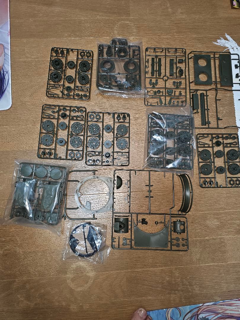 タミヤ1/16 KV-1 フルオペ　訳あり