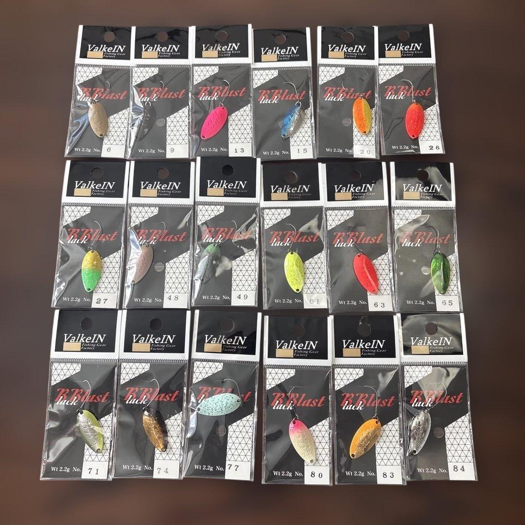 ValkeIN InBlast スプーンルアーセット 18個新品未使用