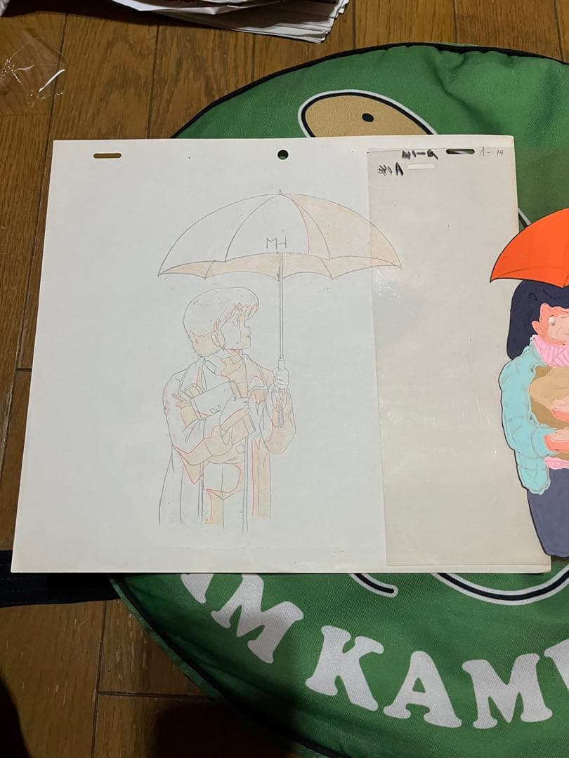 超激レア‼︎ めぞん一刻　音無響子　七尾こずえ　セル画&原画？動画？セット