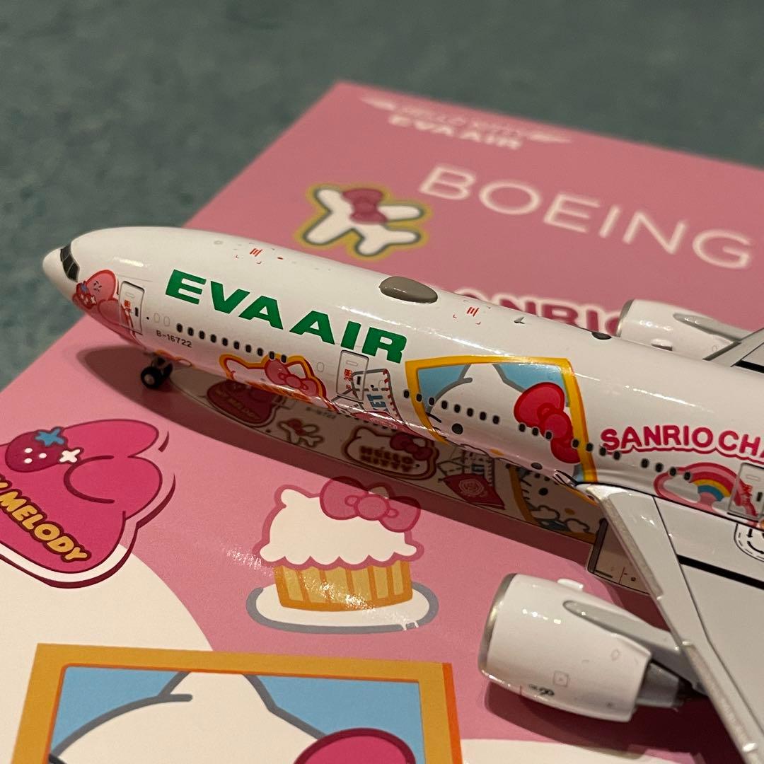EVA AIR エバー航空 777-300ER ハローキティ NG 1:400