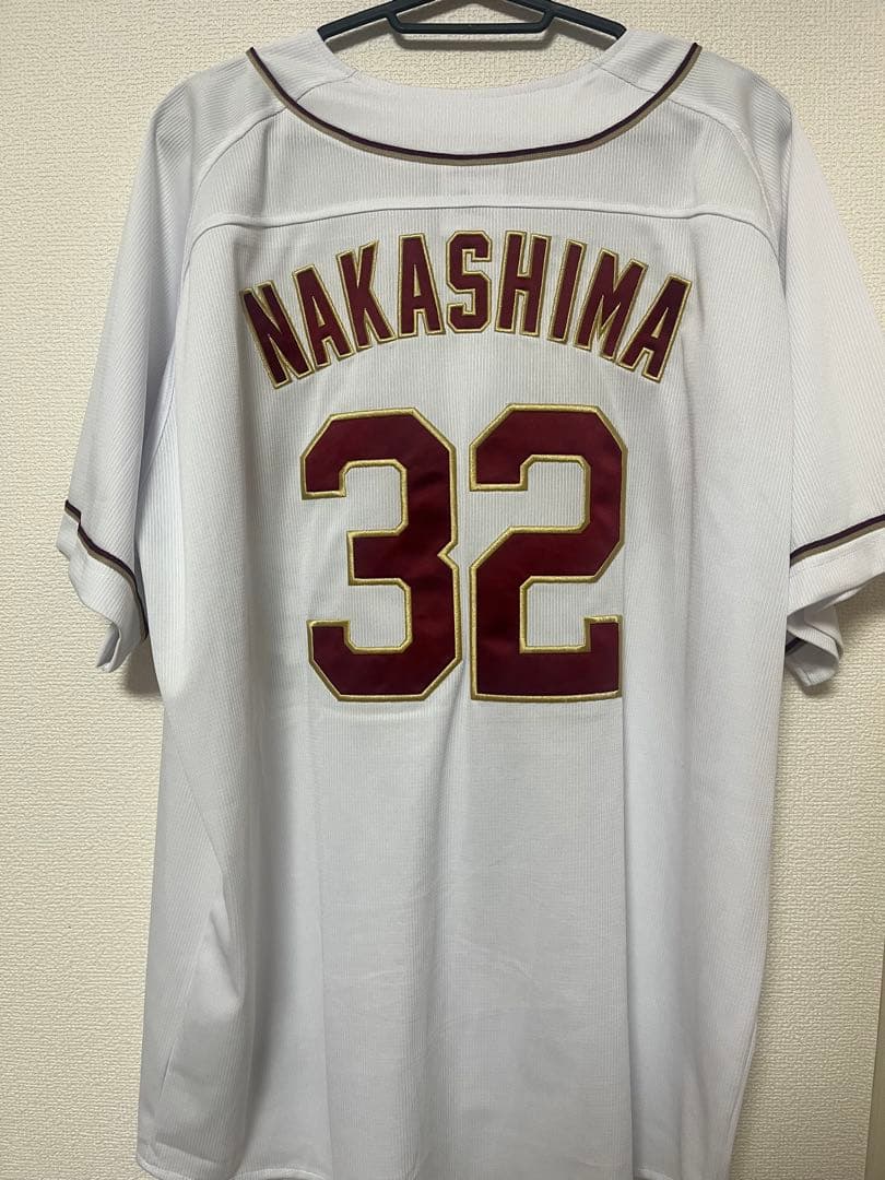 楽天イーグルス 中島大輔選手ホームユニフォーム