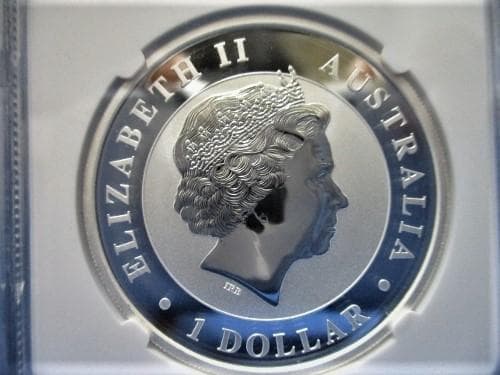 NGC MS69 準最高鑑定・純銀コアラ1オンス銀貨2017年 オーストラリア